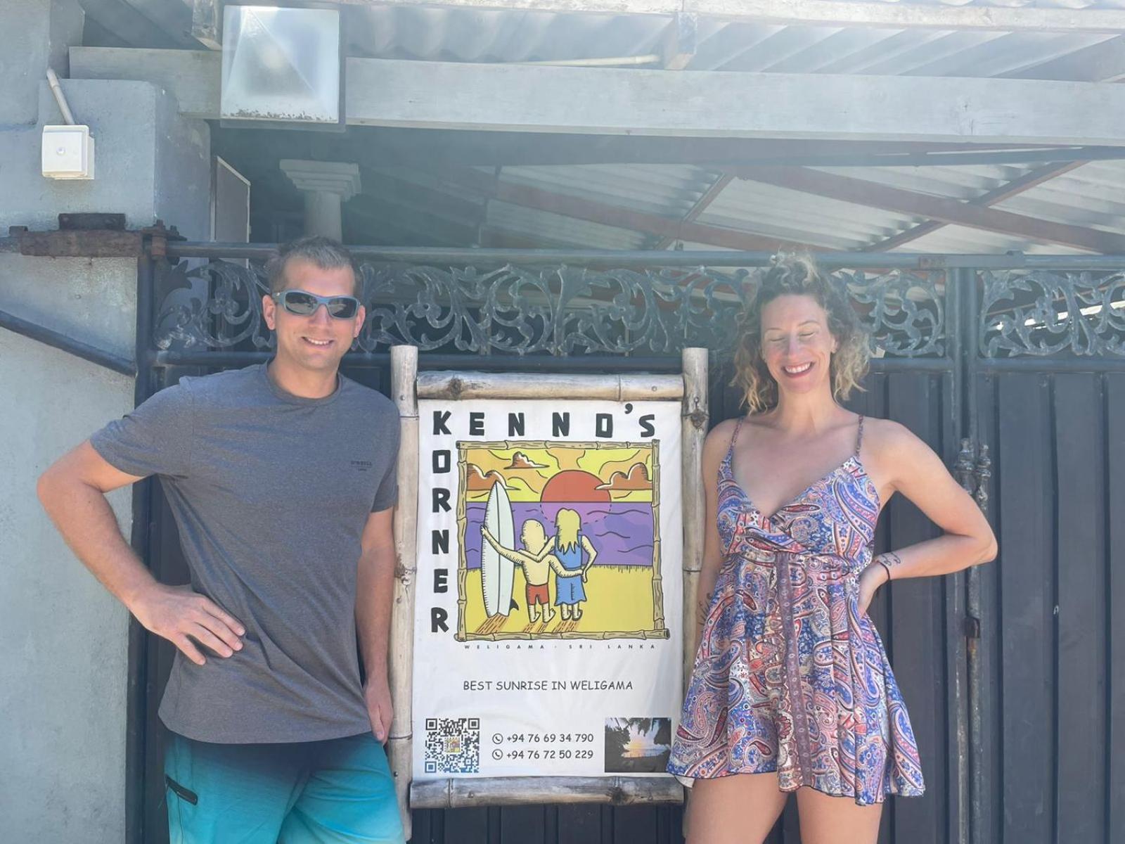Kenno'S Korner Hotel Weligama Bagian luar foto